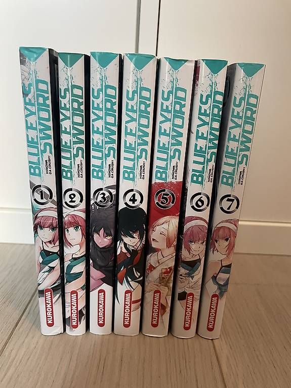 Fumetti: Blue eyes sword 1-7 – Usato da Vandoeuvres venduto da lpi_5ngd