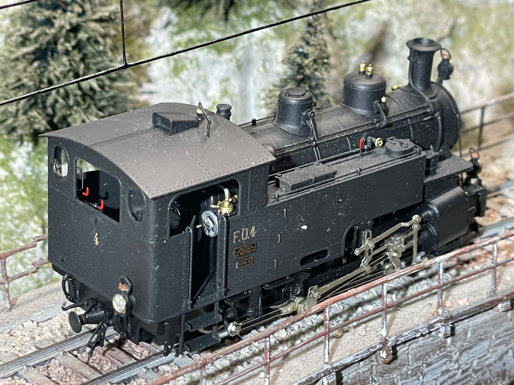 Ferro-suisse Modellini di ferrovie: Ferro Suisse FO- Damplok , No; 4 – Nuovo (secondo la descrizione) da Krummenau venduto da ferrotech 3