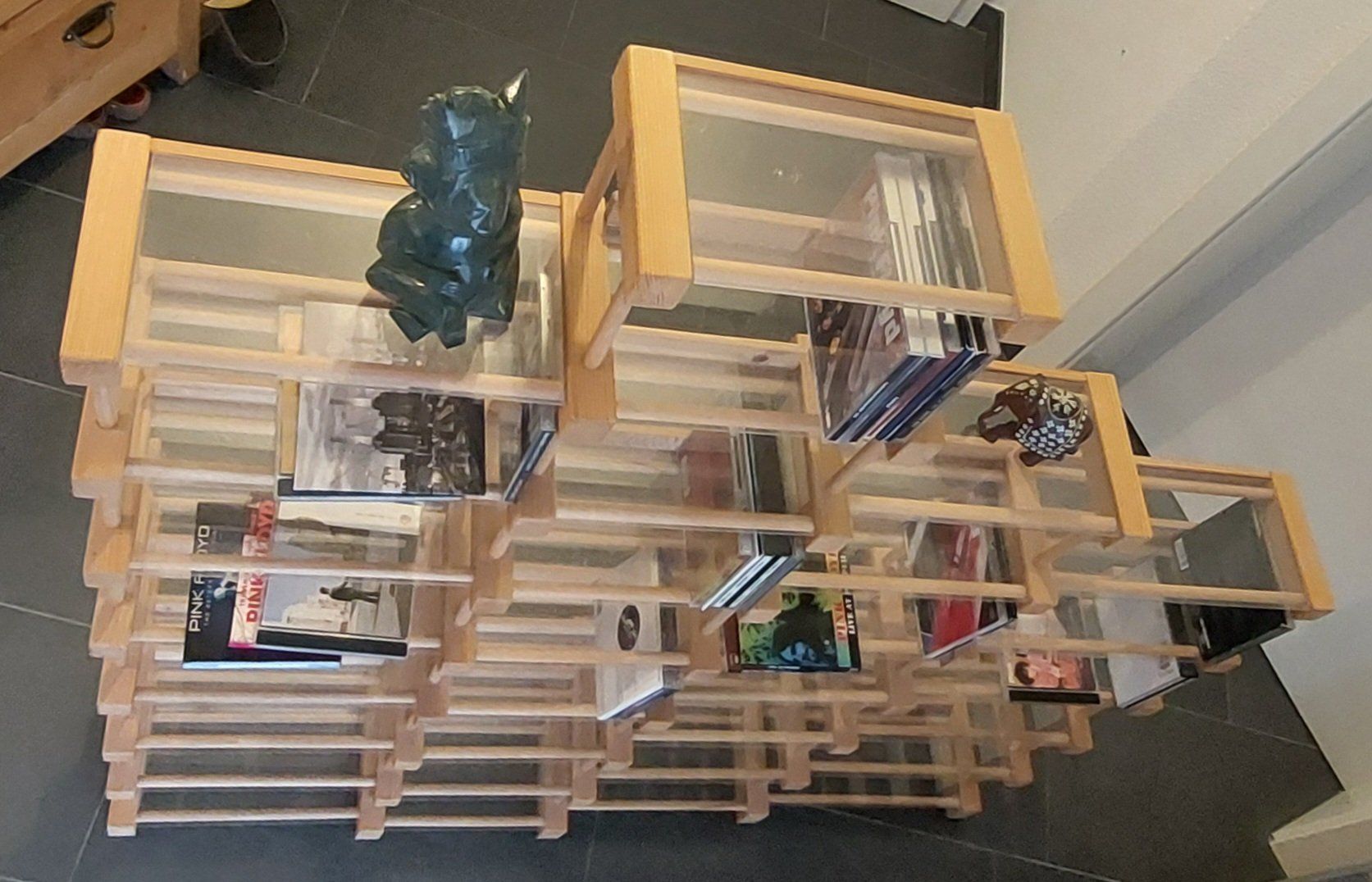 Scaffali: CD Regal Holz-Plexi, Einzelstück, Einzigartig, für ca.630CDs – Usato da Oberdiessbach venduto da gerbu01 6