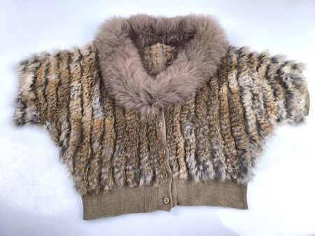 Kaninchen Pelzjacke