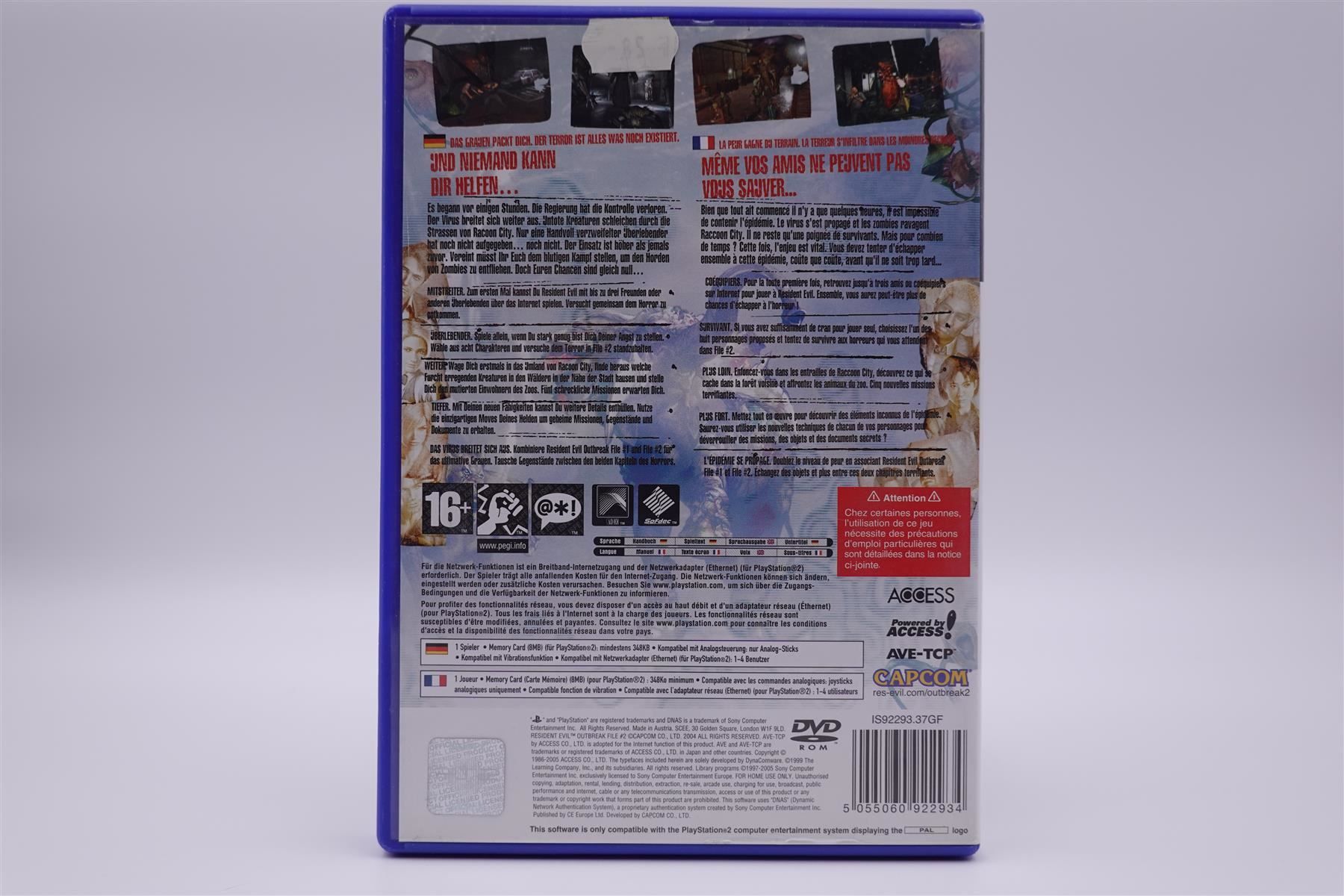 Sony Giochi: Resident Evil Outbreak File#2 (PS2) – Usato da Herisau venduto da ZelliZone 1