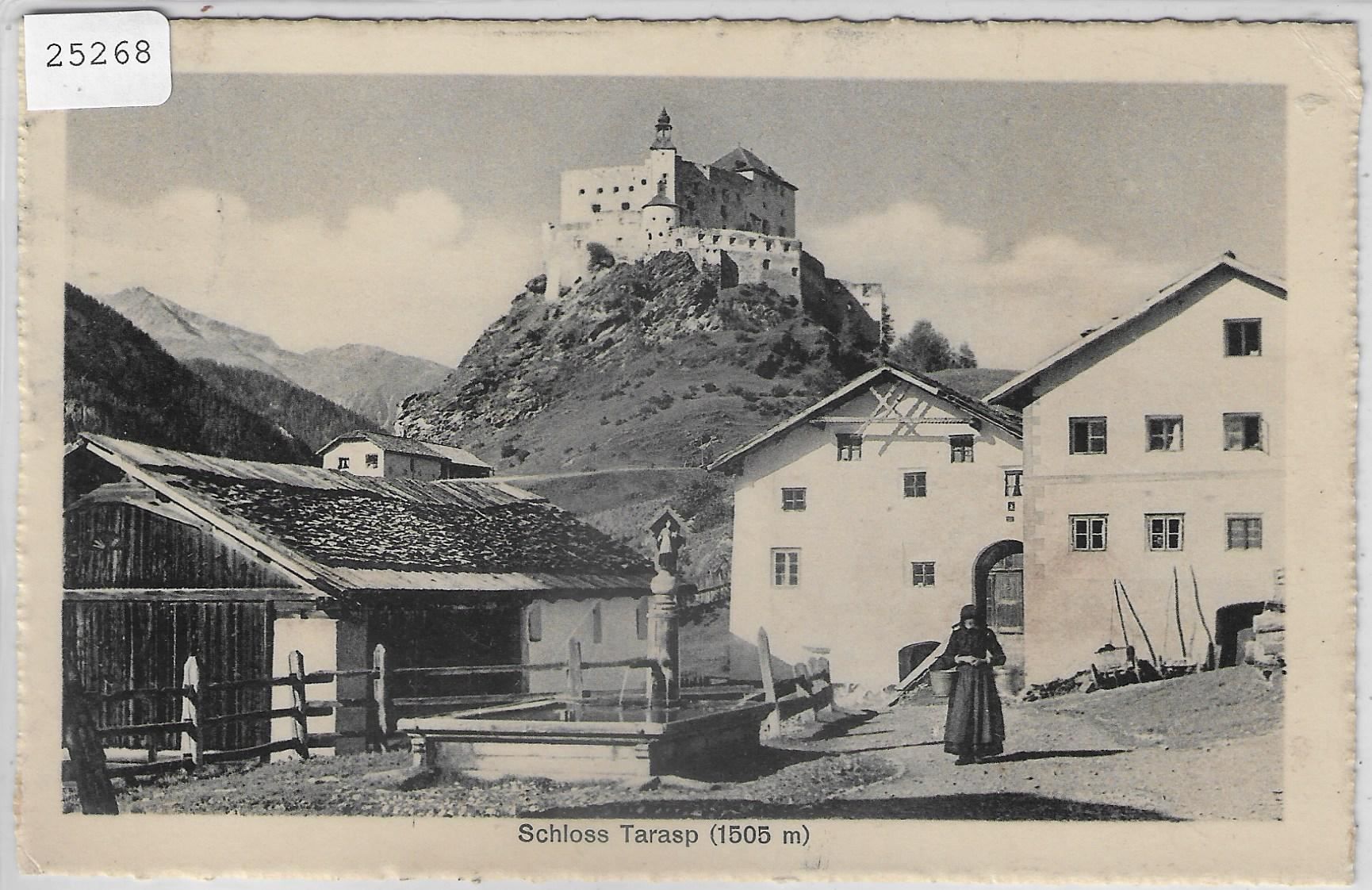 Cartoline postali: Schloss Tarasp - Brunnen – Antico da Ettingen venduto da Kartenplanet