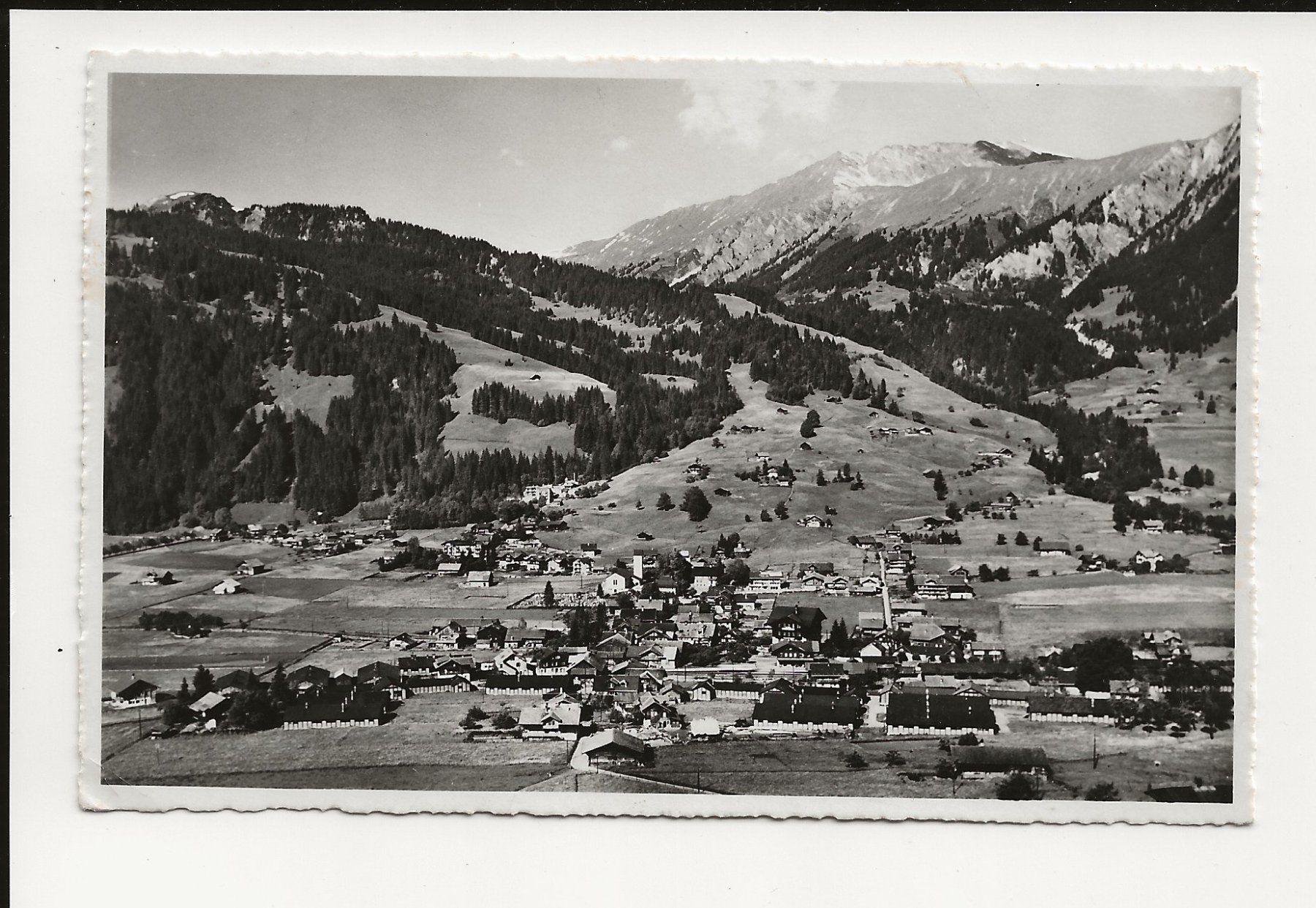 Cartoline postali: AK 1950 Lenk  richtung Wysätthorn – Usato da Greifensee venduto da 315WDO