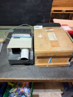 Braun Paximat-S Electric Diaprojektor mit Holzkiste