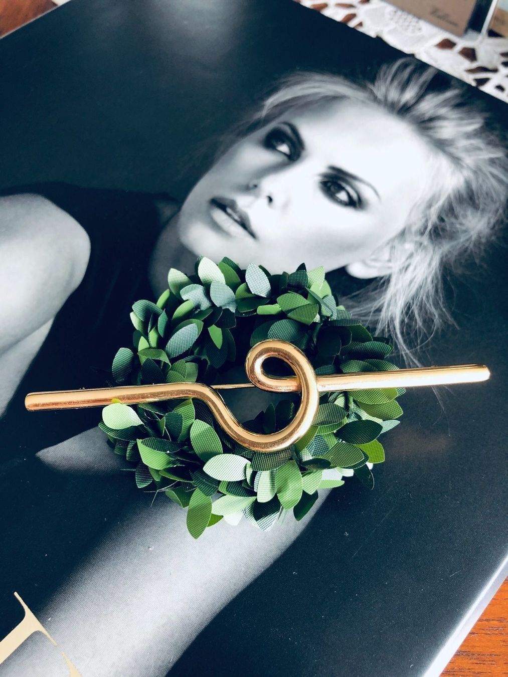 Spille & Fermagli: Wunderschöne vintage Brosche vergoldet – Usato da Winkel venduto da Luxtime 2