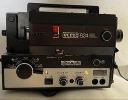 Eumig 824 SonoMatic Super 8 Standard 8 Tonfilmprojektor top