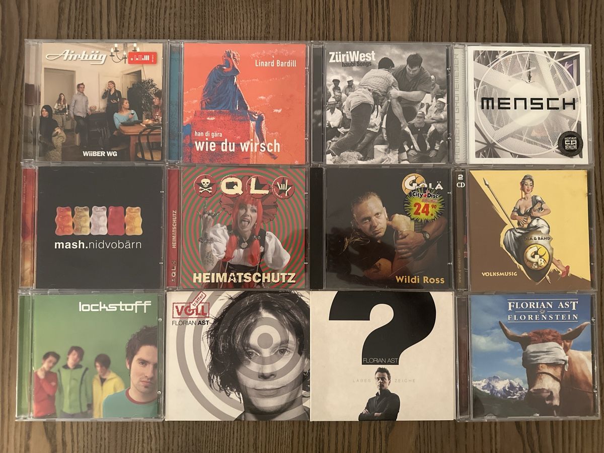 CD: Schweizer Musik x 12 CD Konvolut – Usato da Bern venduto da Villatech 1