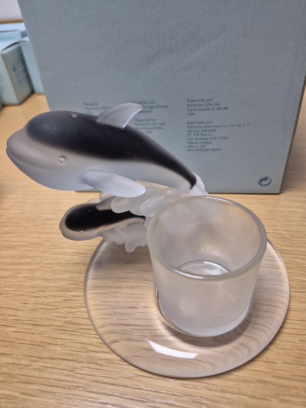 Partylite Portacandele: partylite kerzenhalter Orca Wale – Nuovo (secondo la descrizione) da Buttikon SZ venduto da sefa02 3