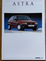 OPEL ASTRA Prospekt 1992 General Motors Suisse Bienne d-CH