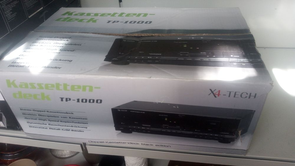 Multimediaplayer & Streamer: X4-Tech TP-1000 Kassettendeck - neu – Gebraucht aus Belp von Guadalupe84