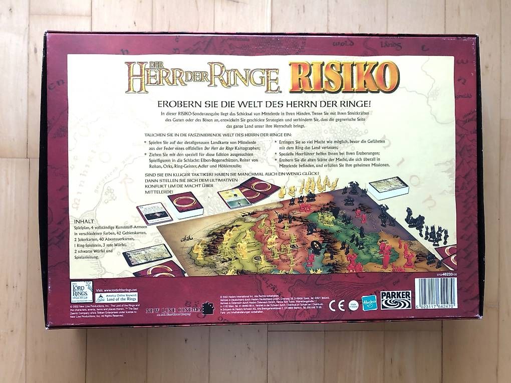Giochi: HERR DER RINGE RISIKO Topzustand – Usato da Wallisellen venduto da Fax 1