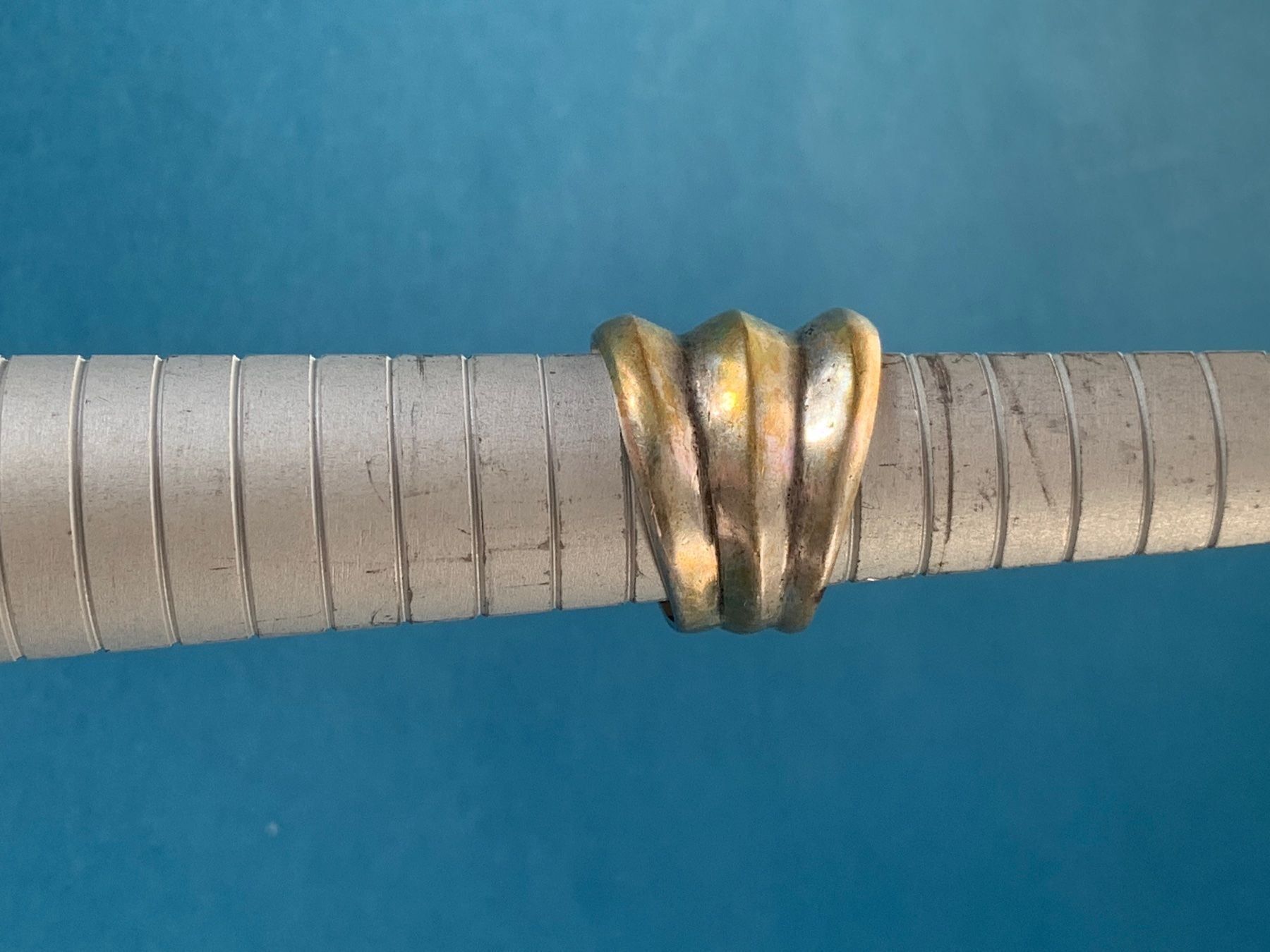 Ringe: Silberring 3 lamellen designerring rg55 – Gebraucht aus Laufen von belleskulptur 2