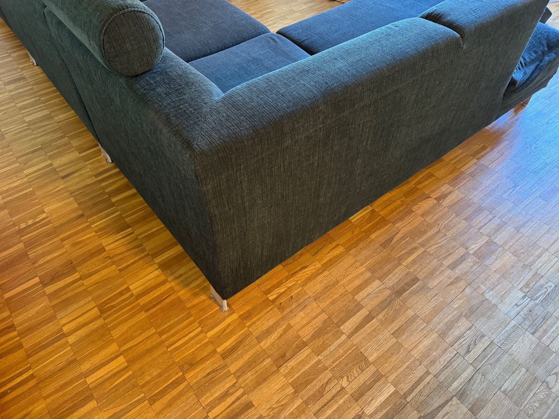 Divani: U-Sofa dunkelgrau – gebraucht – Usato da Hölstein venduto da Bri4nK 5