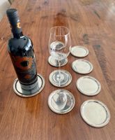 *Flaschen- und Glasteller “Alt-Faden” 925, ROBBE & BERKING*