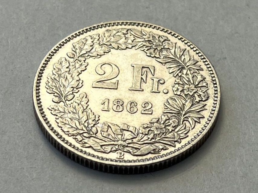 Tutti le monete: 2 Franken 1862, Vorzüglich!!! – Usato da Tägerwilen venduto da Beata1sager 2