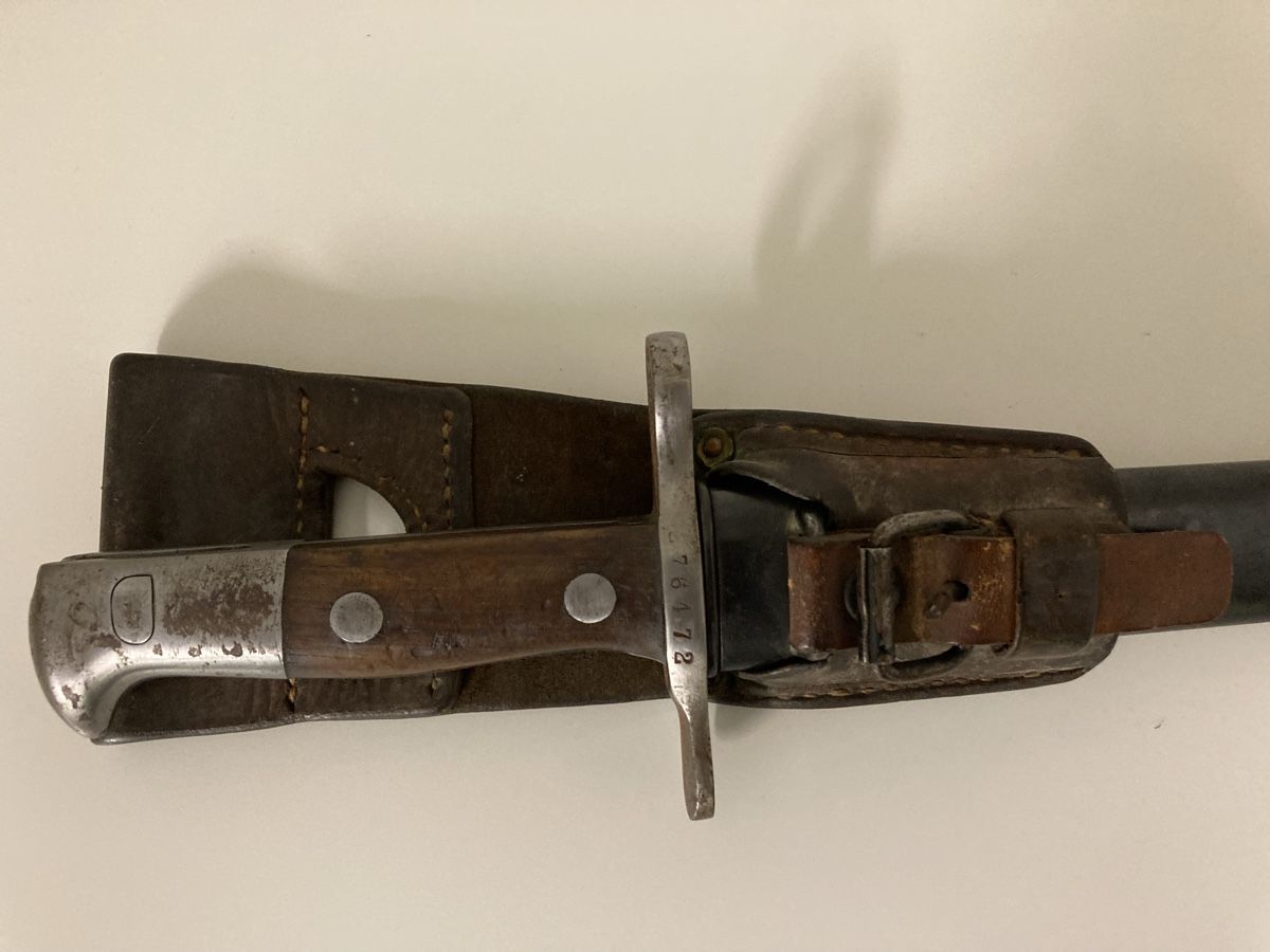 Schweizer Armee Stichwaffen: Bajonett – Gebraucht aus Embrach von Adeele1 3