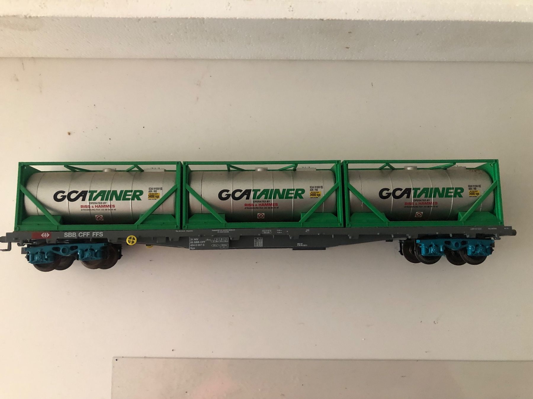 Hag Modellini di ferrovie: Hag 396 SBB Gleichstrom NEU – Nuovo e nell'imballaggio originale da Ostermundigen venduto da Garmin03 3