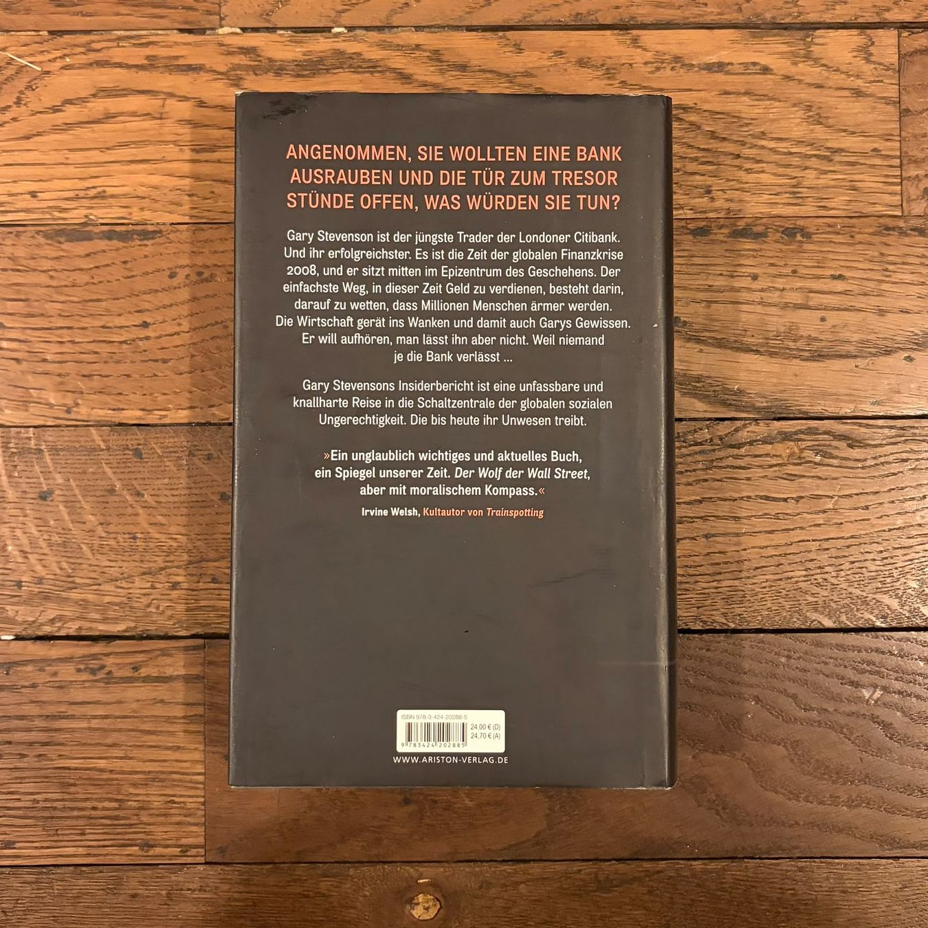 Bücher: Das Milliardenspiel - Gary Stevenson – Neu (gemäss Beschreibung) aus Bern von Libreraria 1