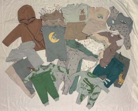 Baby-Kleiderpaket Gr. 62–68 – verschiedene Sets & Marken