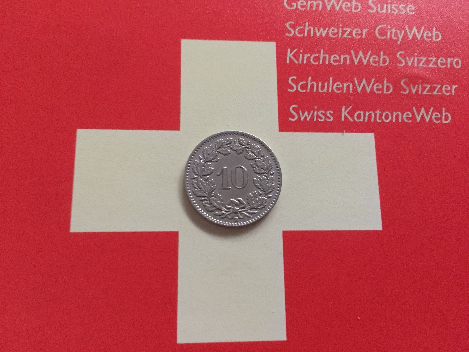 Tutti le monete: 10 Rappen 1925 ss+, nur 3,0 Mio! – Usato da Elsau venduto da herbybay 2
