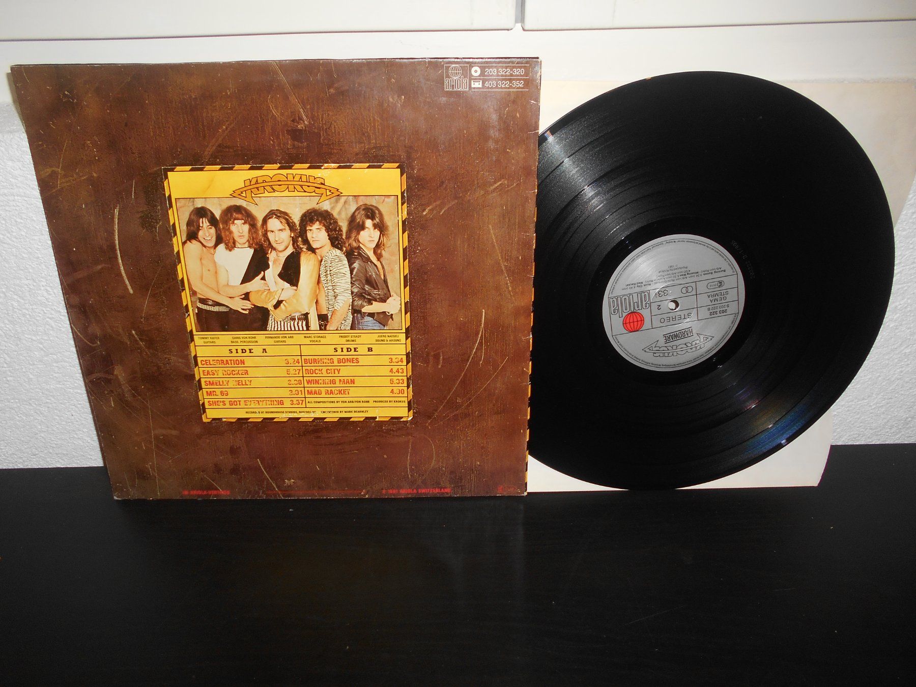 Dischi in vinile: Krokus – Hardware / 1981 – Usato da Aarberg venduto da witchhunter01 1