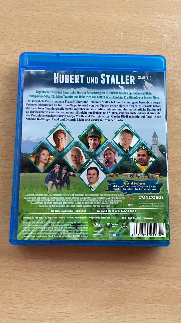 Alle DVDs: Hubert und Staller - Staffel 5 (4 Blu-rays) – Gebraucht aus Glattfelden von cybermaxx 1