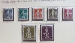 Nr. 35-41, Berlin Satz Weltpostverein feiner Falz Kt. 220.-