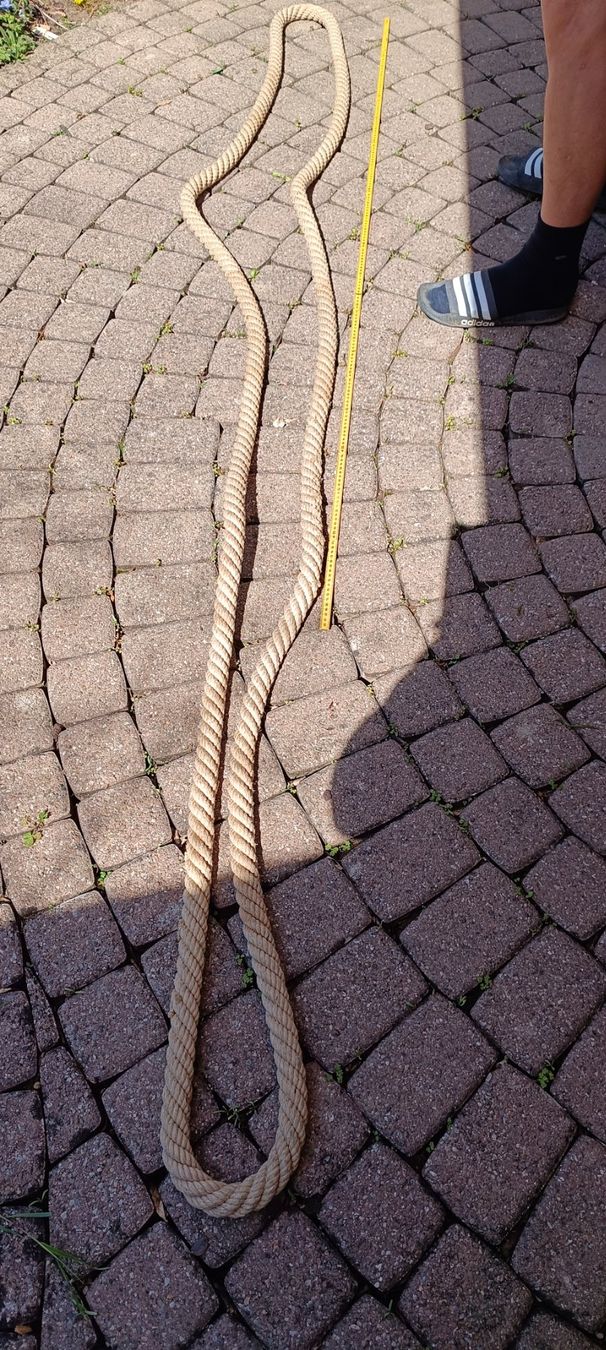 Corde: Seil aus Hanf, Treppenhandlaufseil – Usato da villigen venduto da Fabio-2011