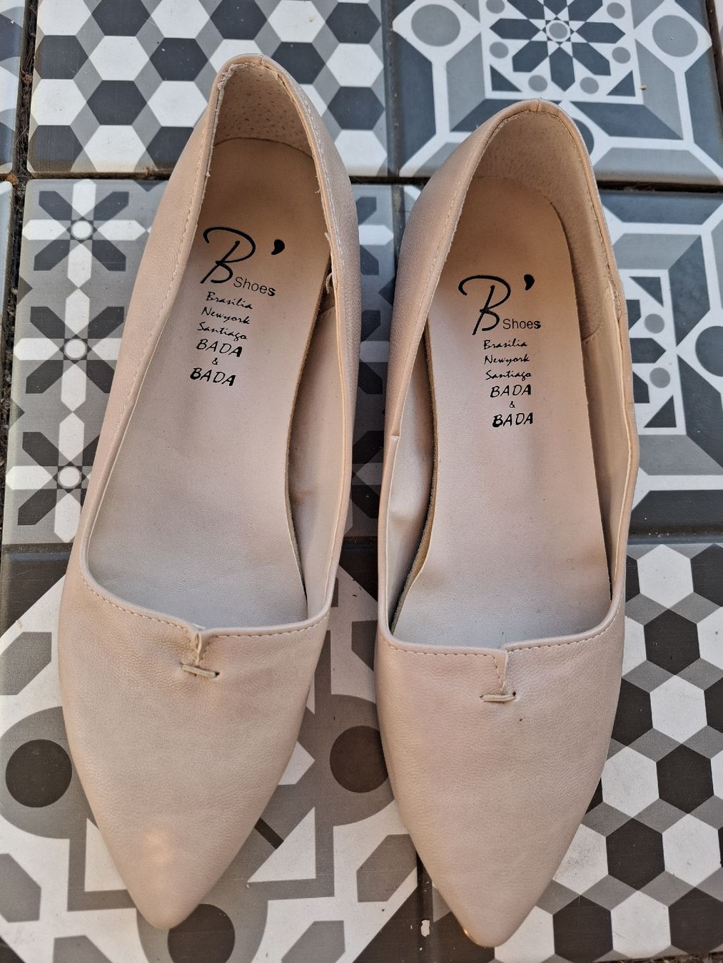 Chaussures femmes: Ballerinas beige B'Shoes  – Neuf (Voir description) à Schwerzenbach par Passihu 1
