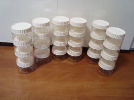 Kunststoffdosen Plastikbüchsen ca 2,5 dl (24 Stk)