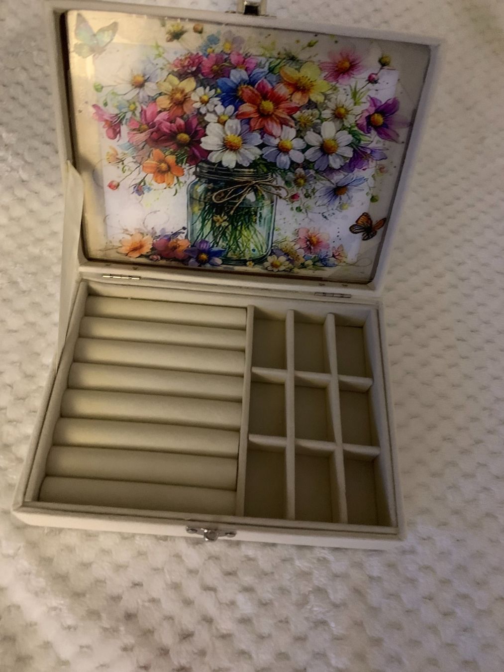 Schmuckkästen: Schmuckbox mit Glitzersteinchen – Neu und originalverpackt aus Niederwangen BE von gerberso 1