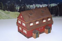 Faller B-361 Siedlungs-Doppelhaus, schöner Fertigbau H0