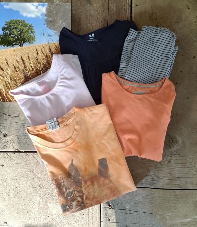 1068 – 5 pièces fille (H&M…) 110-128 (4-8 ans)