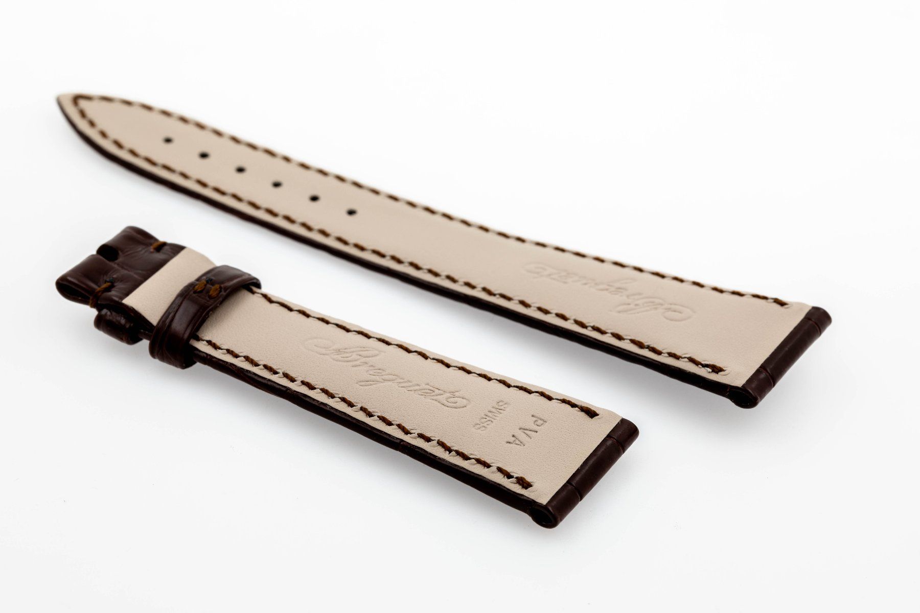 Bracciali & Braccialetti: Breguet brown alligator strap 20mm NEW – Nuovo (secondo la descrizione) da Epalinges venduto da bracelet123 1