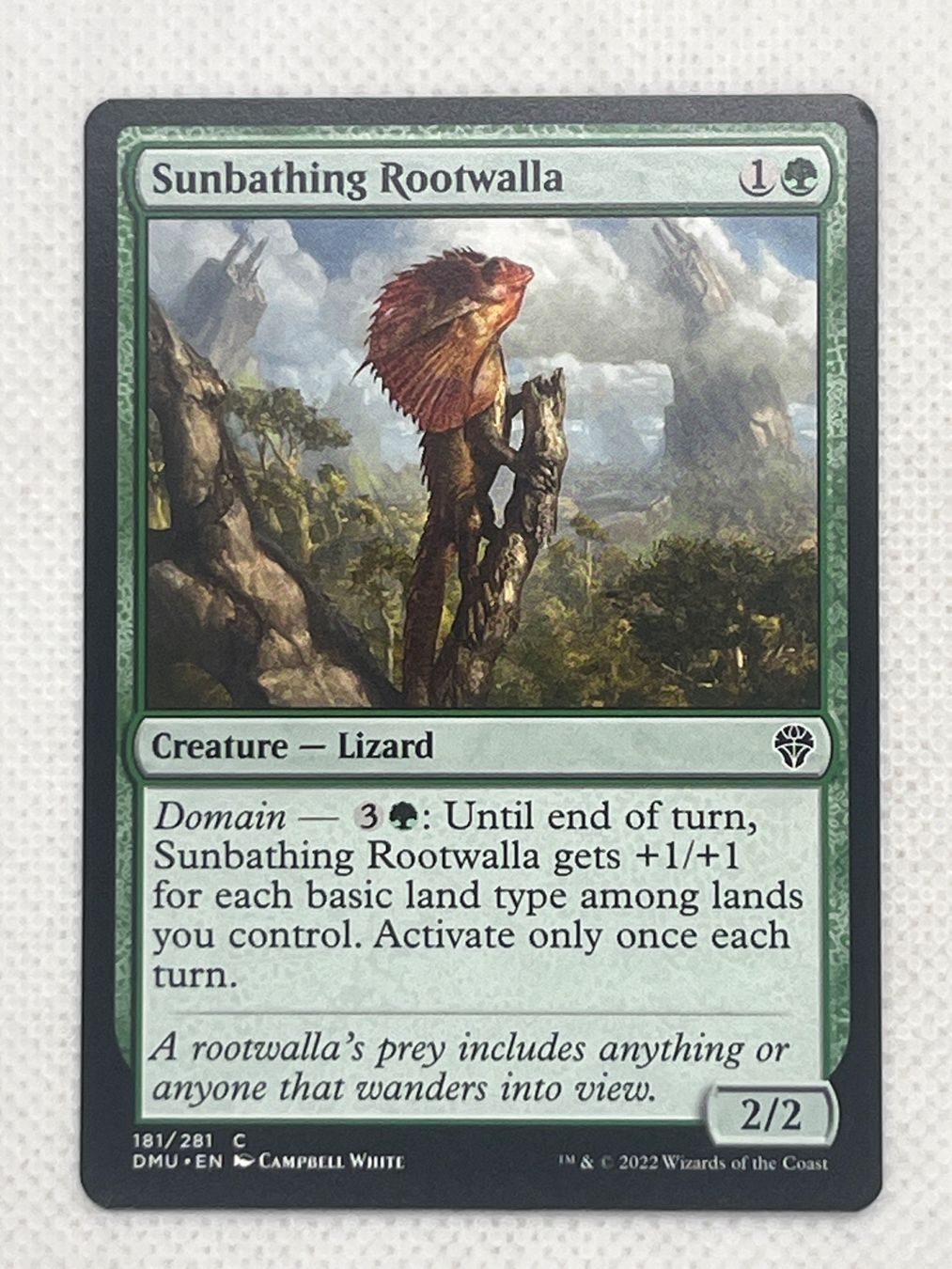 Magic The Gathering Cartes à collectionner: Magic: The Gathering - Sunbathing Rootwalla – D'occasion à Hinterkappelen par Kim1992