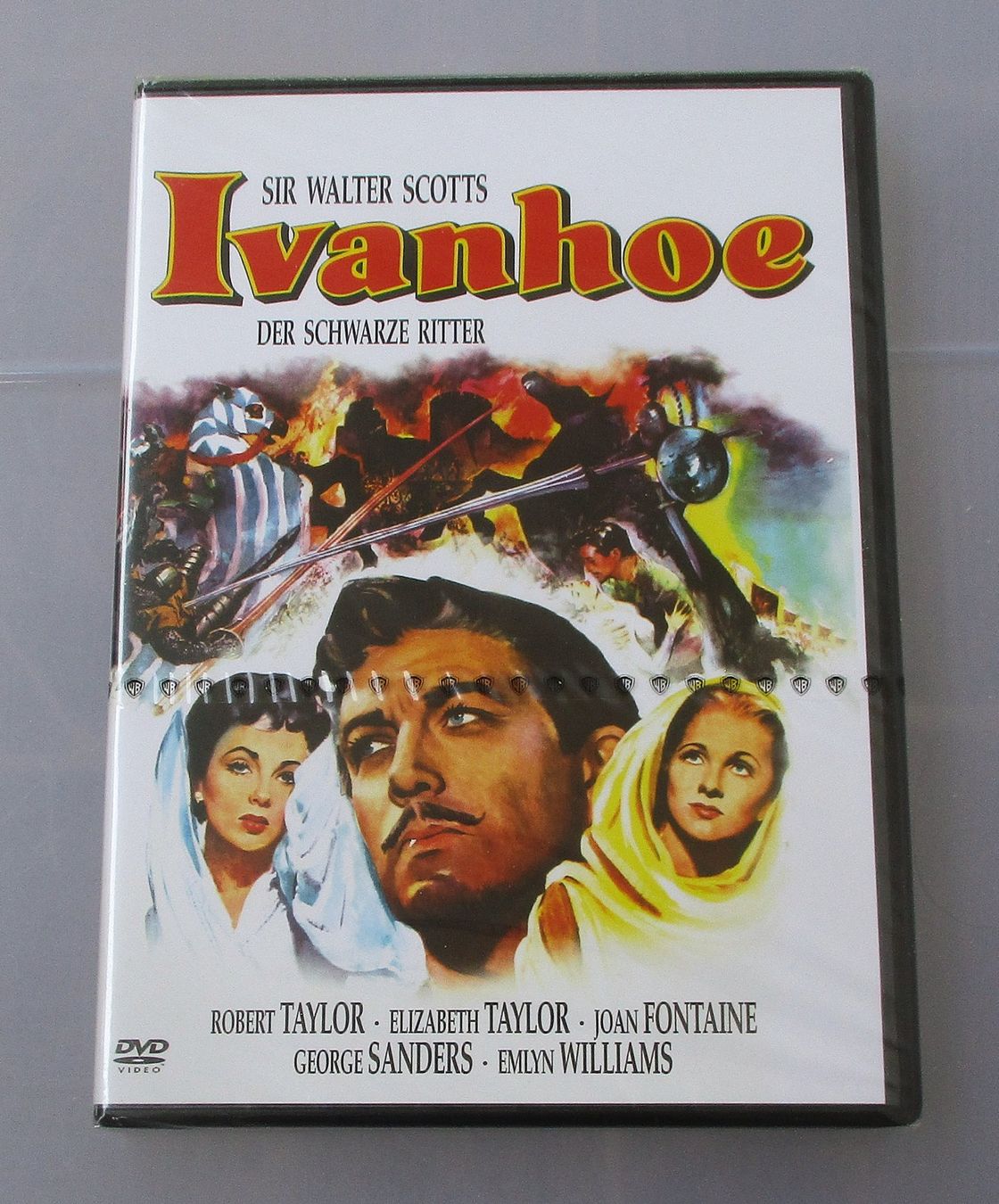 Tutti i DVDs: IVANHOE - Robert Taylor/Elizabeth Taylor NEU/OVP – Nuovo e nell'imballaggio originale da Wattwil venduto da Muriel10