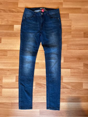 Hose Gr.40 L&D einf. Bundweite ca. 36cm blau