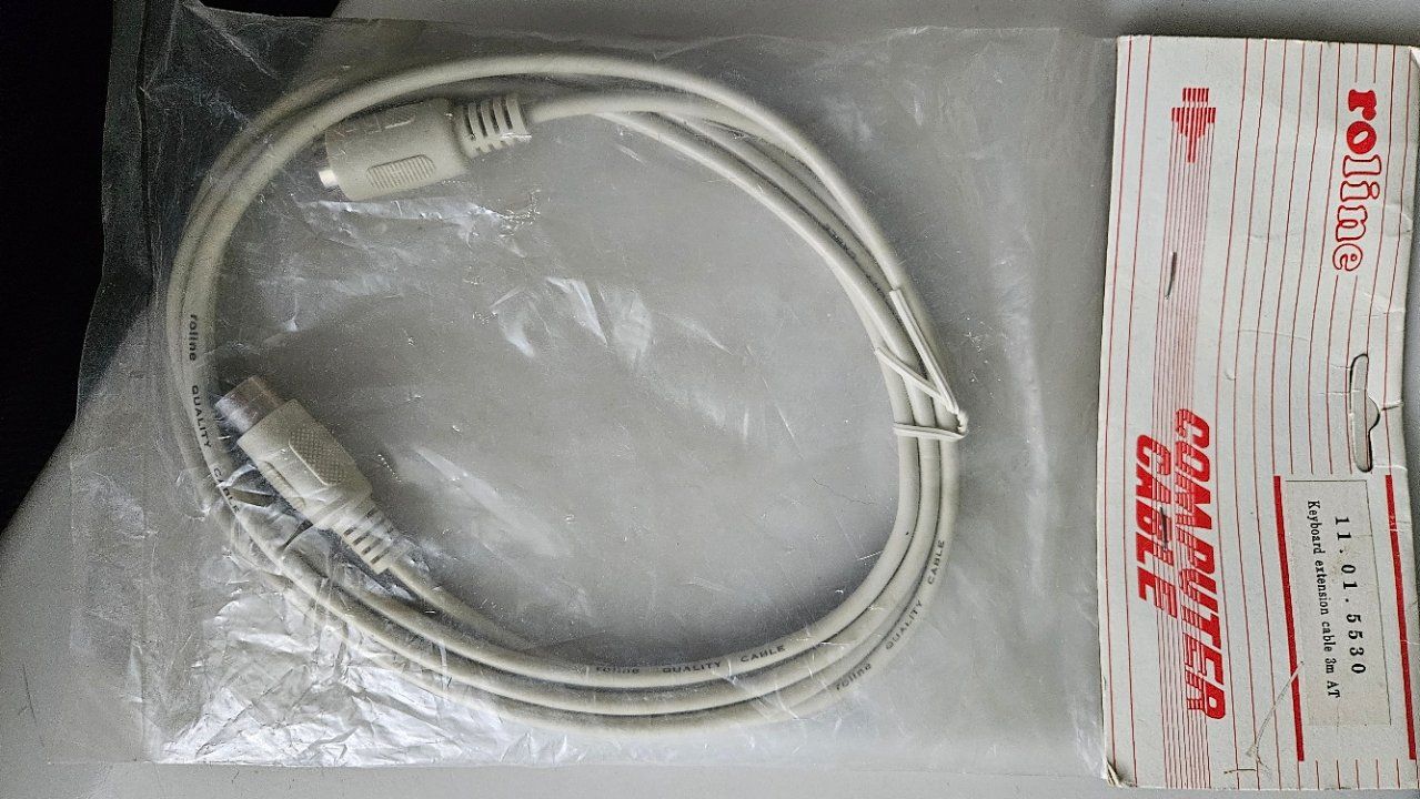 Kabel: DIN Keyboard Verlängerungs Kabel 3 Meter NEU – Gebraucht aus Intragna von Digger3