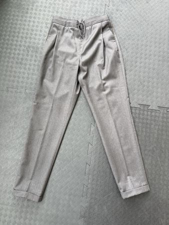FABIANA FILIPPI Hose mit Kordelzug aus feiner Wolle IT40/S