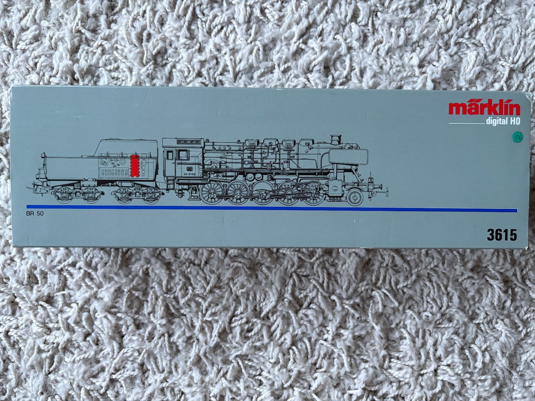 Märklin Modelleisenbahnen: Märklin H0 Dampflokomotive – Gebraucht aus Basel von giraffe028