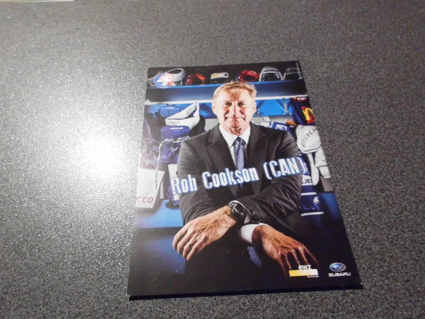 Autographes: ZSC-Autogrammkarte Rob Cookson – D'occasion à Zürich par Motzkuh