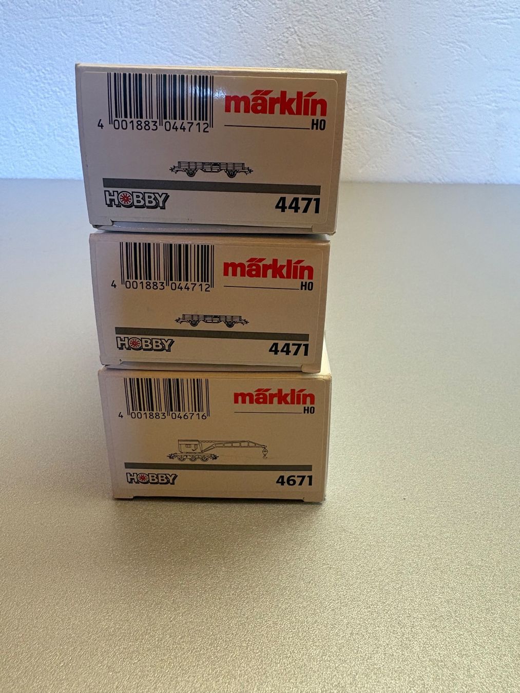 Märklin Modellini di ferrovie: Märklin Kranwagen set – Usato da Stäfa venduto da chris_c638 2