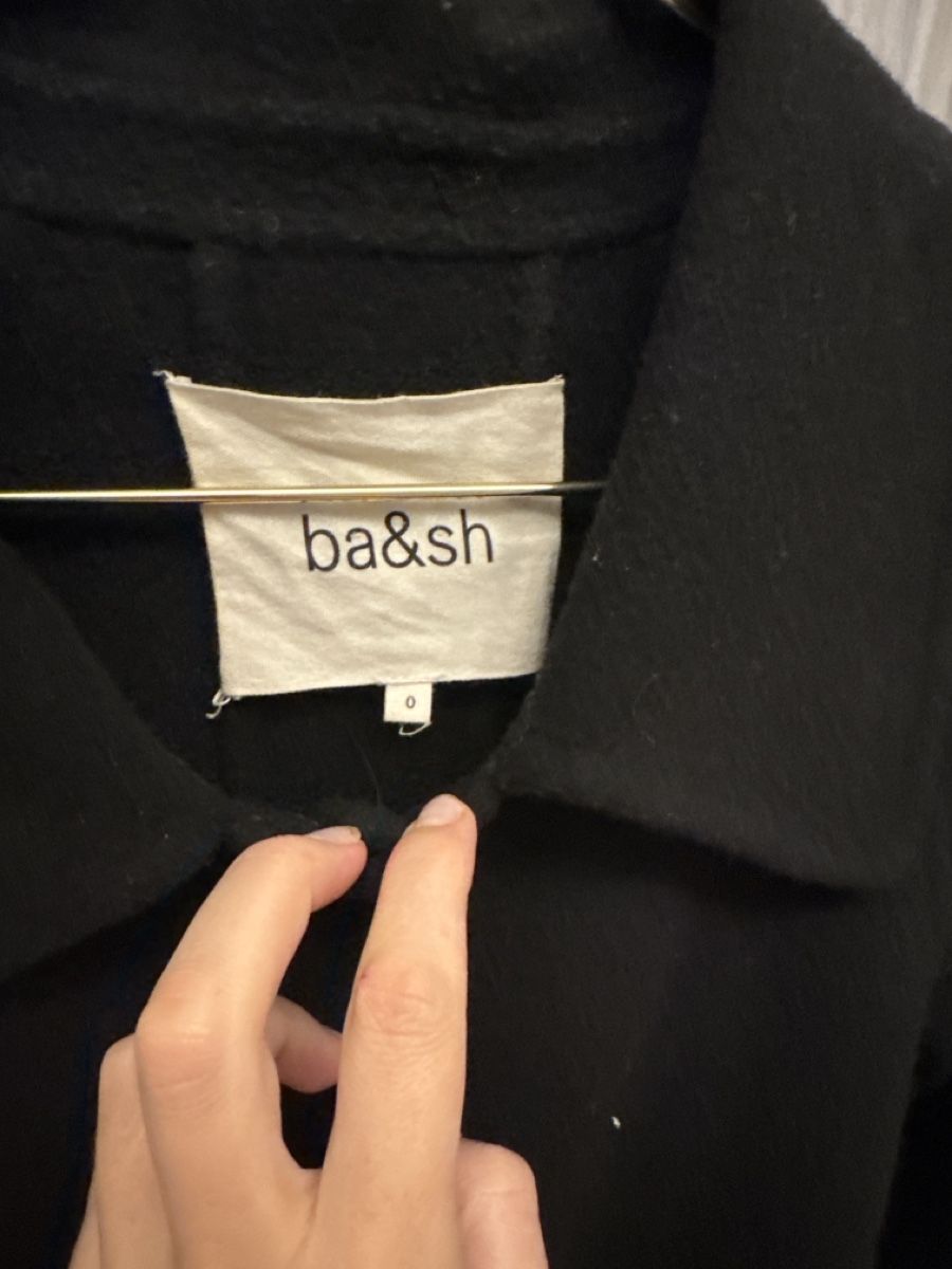Giacche: Ba&sh wool coat black xs / 0  – Usato da Basel venduto da Jessve8 1