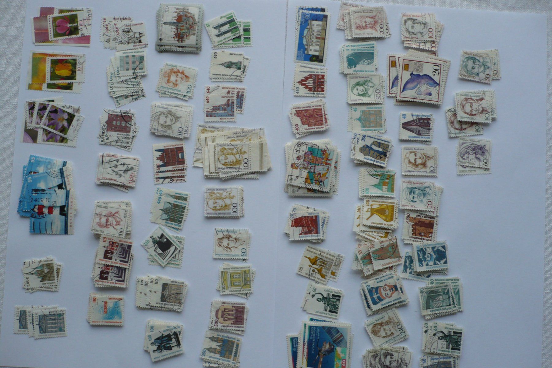 Tous les timbres: BRD 1986 - 2000 ca. 400 Doubletten – D'occasion à Zürich par saltandpepper008