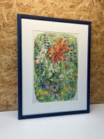 Hase im Blumenfeld von FRITZ HUG 1973     (ID M446)