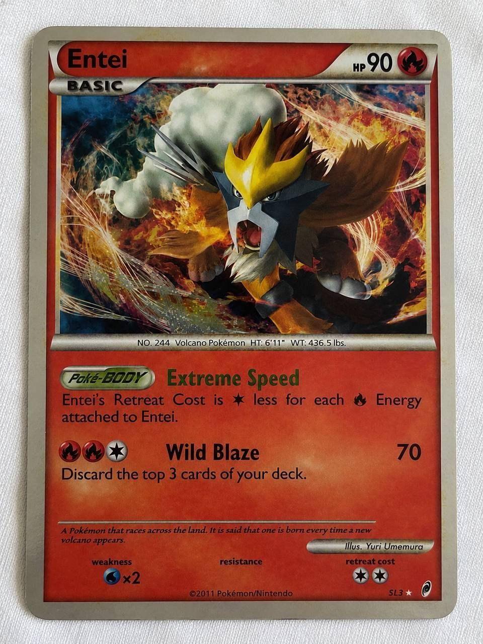Pokémon Sammelbilder & Trading cards: ENTEI 2011 – Gebraucht aus Ponte capriasca von TheCrash01