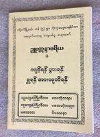 Vipassana Dharma of Death Immortality Buddhism Book Myanmar