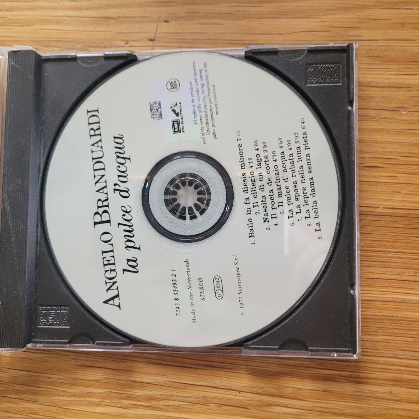 CD: CD Angelo Branduardi – Usato da Biel/Bienne venduto da Destockweb 2