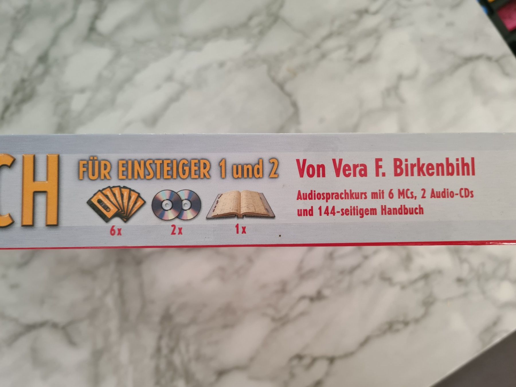 Libri: Spanisch für Einsteiger 1+2, Vera Birkenbihl – Nuovo e nell'imballaggio originale da Winterthur venduto da bibummi 2