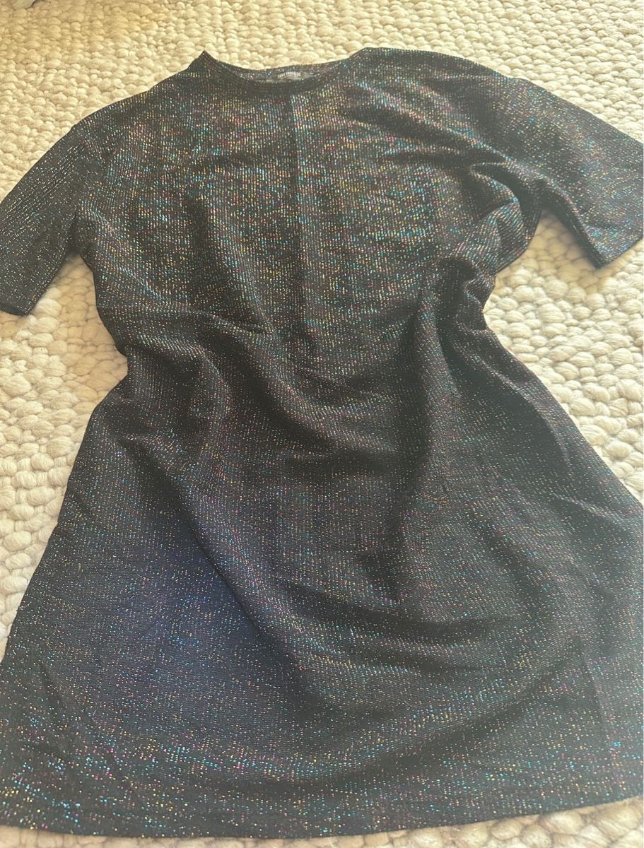 Zara Kleider: ZARA GLITZER-MINIKLEID – Neu (gemäss Beschreibung) aus Schaffhausen von rot_yyy7 1